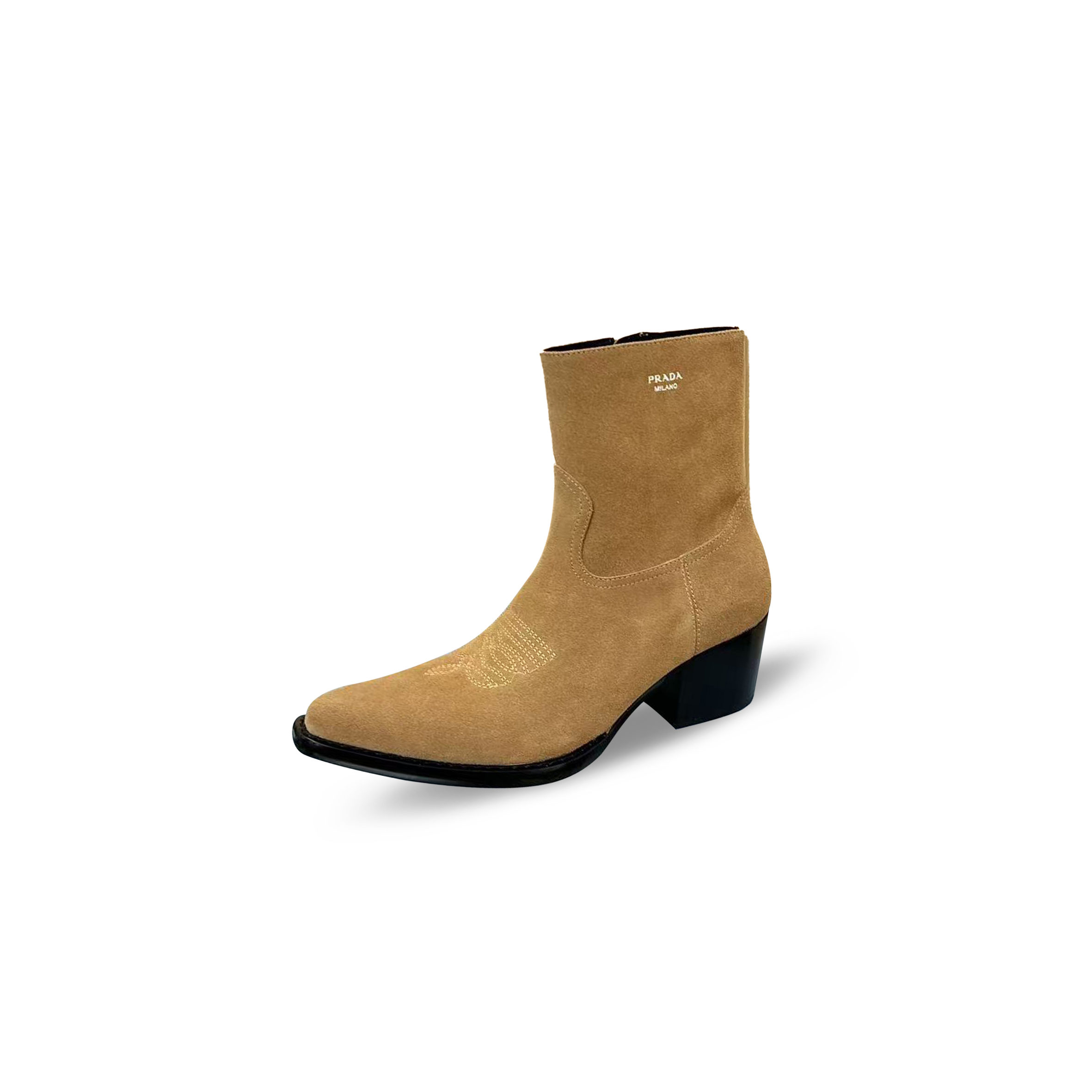 Pra*a suede booties 1t050o